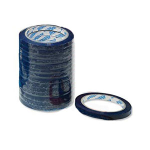 Blue Polypropylene Butchers Tape 9mm x 66m - 16x Per Pack